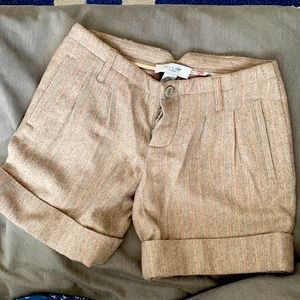 Paul and joe wool shorts fully lined